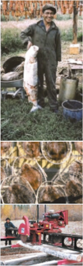 Drying-fish-Stretching-beaver-skins