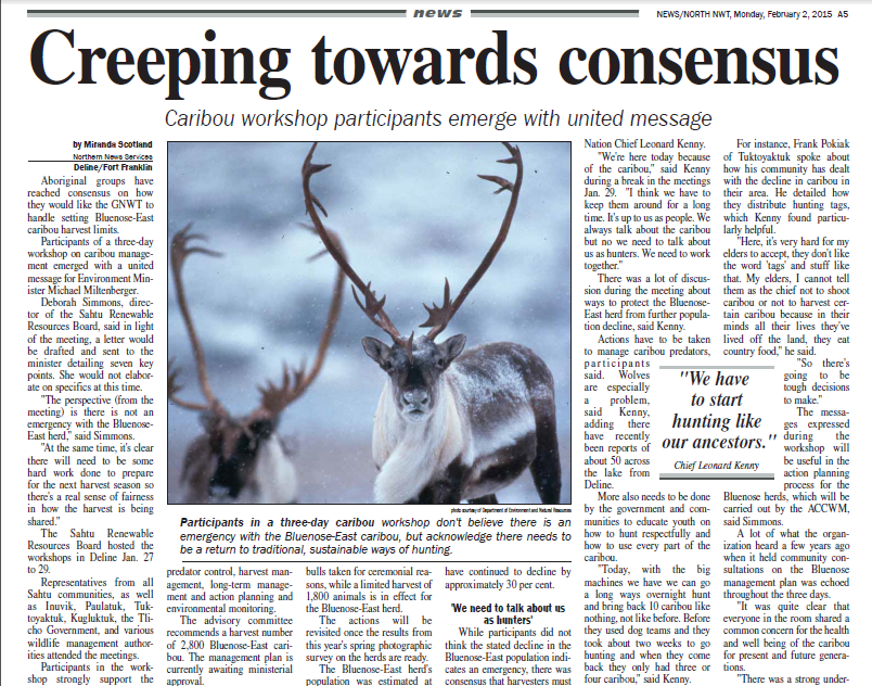 caribou article 2015Feb2