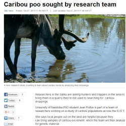 CBC Highlights Caribou Study