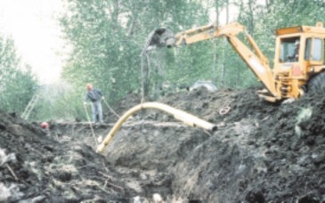 the present Mackenzie pipeline route