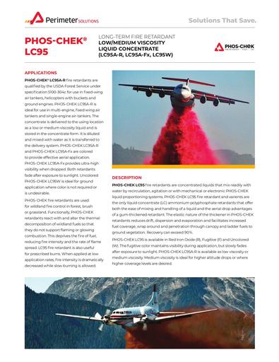 24-02-27 ECC Submission - Fire Retardant -Phos Chek C LC95 Product Information