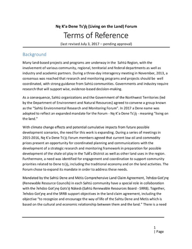 2017 Terms of Reference Sahtú ERM Forum 17-05-28.pdf